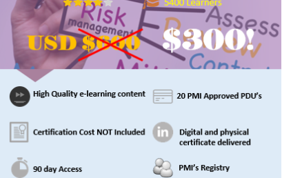 PMI Risk Management Professional (PMI-RMP)® Certified – Online Self Paced