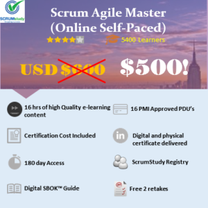 Scrum Agile Master Certification