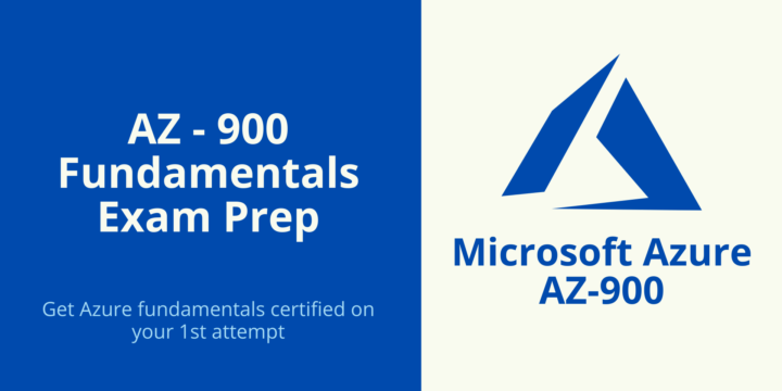 Exam Prep AZ 900 Fundamentals main course image